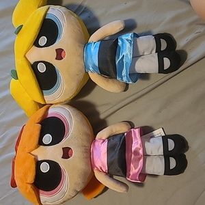 Tulip and Blossom power puff girls plush